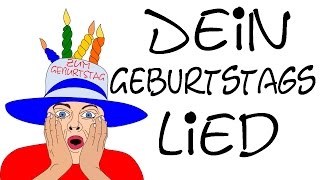 Dein geburtstagslied lustig deutsch  Happy Birthday song [upl. by Iseabal]