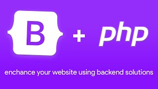 Bootstrap 5  PHP Tutorial  Make Your Website Dynamic [upl. by Favin]