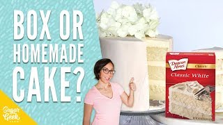 How To Make A Box Cake Taste Homemade [upl. by Audre428]