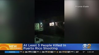 Deadly Mass Shooting Reported In Puerto Rico [upl. by Namdor]