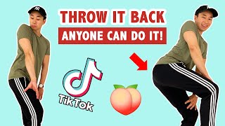 How To Throw It Back STEP BY STEP TUTORIAL  Popular Tik Tok Dance Move [upl. by Mervin]