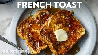 How to Make Simple French Toast  Allrecipes [upl. by Acirtap]