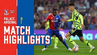 Match Highlights Crystal Palace 01 Arsenal [upl. by Salisbarry717]