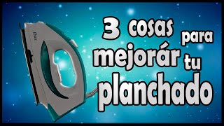 3 Consejos para planchar ropa rápido y eficiente [upl. by Elauqsap60]