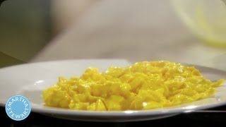 Fluffy Scrambled Eggs  Martha Stewart [upl. by Persis]