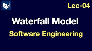 Waterfall model   Software Engineering  SE  Lec04  Bhanu Priya [upl. by Atalee294]