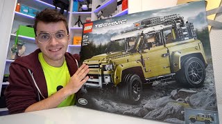 COSTRUIAMO IL FUORISTRADA GIGANTE LEGO Land Rover Defender [upl. by Eibbil]