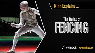 The Rules of Fencing Olympic Fencing  EXPLAINED [upl. by Krahling450]