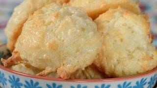 Coconut Macaroons Classic Version  Joyofbakingcom [upl. by Atwater]