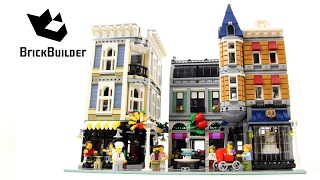 Lego Creator 10255 Assembly Square  Lego Speed Build [upl. by Binky]