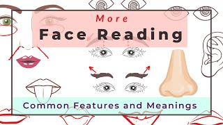 12 Common Face Features and Meanings from Chinese Face Reading [upl. by Egroej]