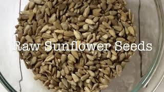 How to make toastedsalted sunflower seeds [upl. by Johnsten941]