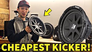 Kickers CHEAPEST Subwoofer Comp C12 Review [upl. by Petromilli293]