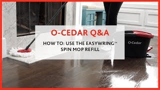 QampA How To Use the EasyWring™ Spin Mop Refill [upl. by Edwina923]