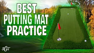 Best Putting Mat Practice Routine Work on Putting Indoors [upl. by Odlopoel647]