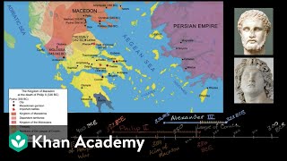 Philip of Macedon unifies Greece  World History  Khan Academy [upl. by Nissa]