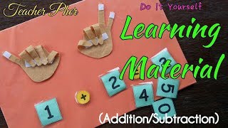 EASY TO DO DIY Learning Material AdditionSubtraction [upl. by Eiramit]