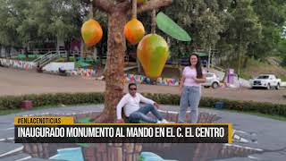 Fue inaugurado el monumento al Mango en el corregimiento El Centro [upl. by Levania905]