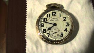 Hamilton Antique Pocket Watch 992B Railway Special Railroad Standard 21 Jewels [upl. by Ecinaj]