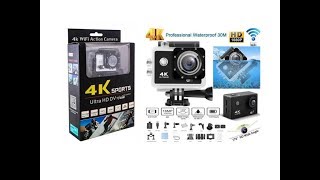 4K Sports Ultra HD DV Camera With Wifi I Unboxing and Footage Review I 4K Video Test I [upl. by Hausmann]