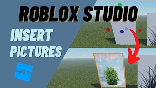 Roblox Studio How to Insert Image on Object Put Pictures on Parts [upl. by Sik827]