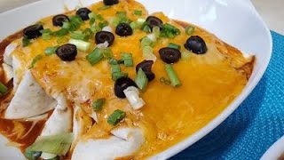 The BEST Enchirito Recipe With Mexican Rice [upl. by Kelda449]