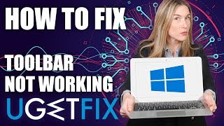 How to fix Windows 10 toolbar not working [upl. by Enial]